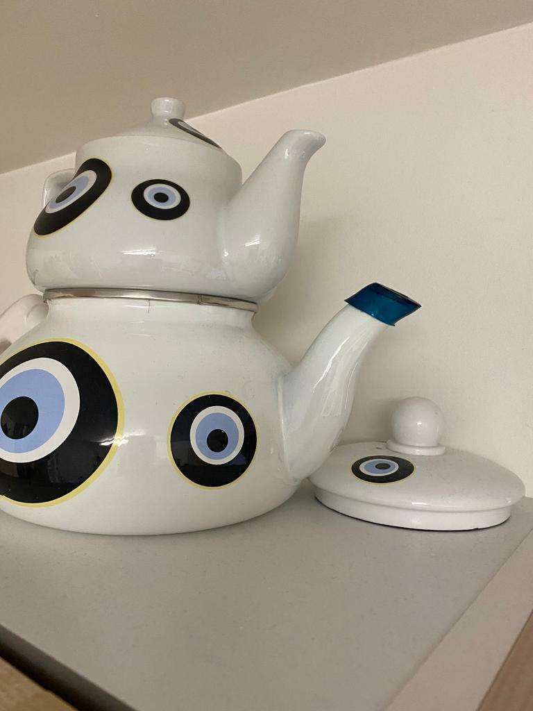 Twoset teapot evil eye