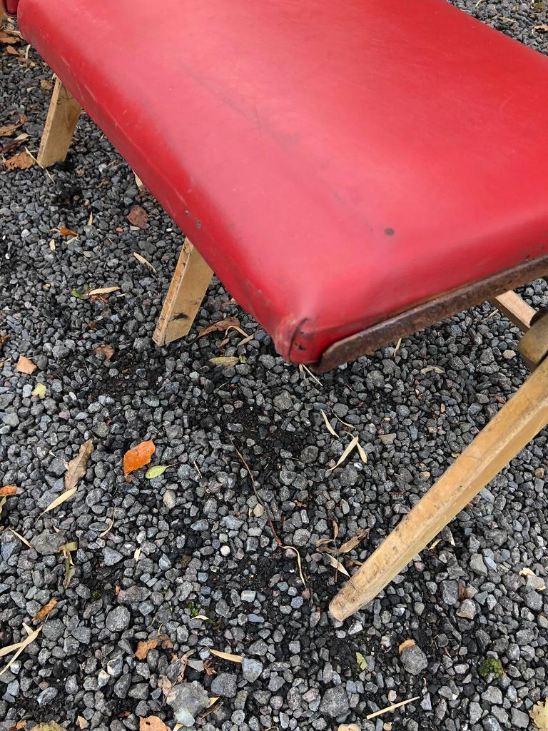 Vintage folding theatre/church seats