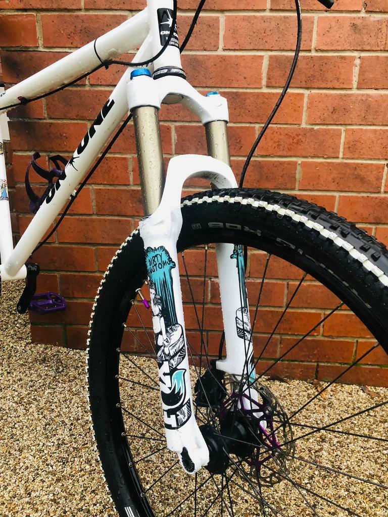 On One Inbred Hard Tail MTB FOX XT HOPE ALFINE medium 18” 11 Speed
