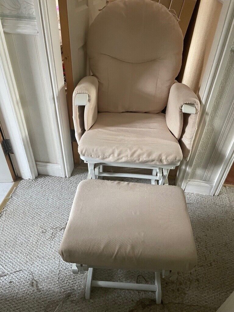 Haywood nursery chair and stool 