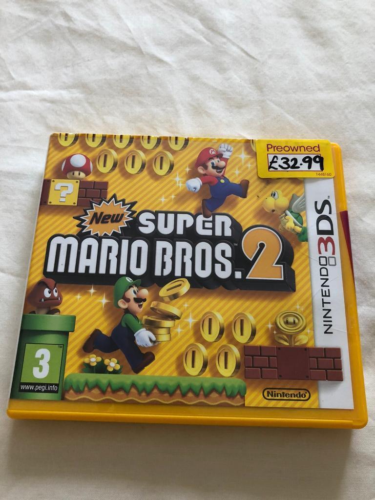 Nintendo 3DS Super Mario Bros. 2 game