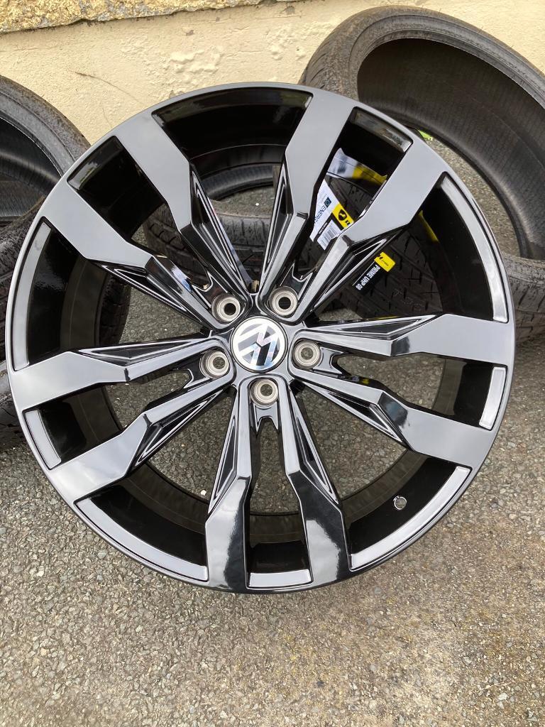 19” 20” VW TIGUAN ALLOY WHEELS GLISS BLACK NEW SEAT AUDI | in Temple Meads,  Bristol | Gumtree