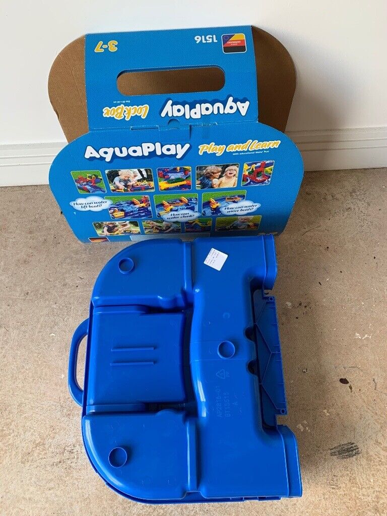 Aquaplay Lockbox Water Toy & Additional accessories included (new)