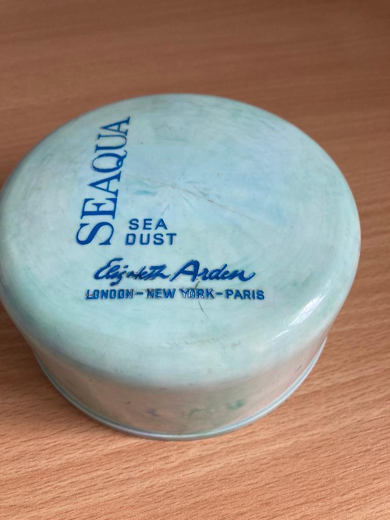 image for 1970’s Elizabeth Arden Seaqua Sea Dust Container