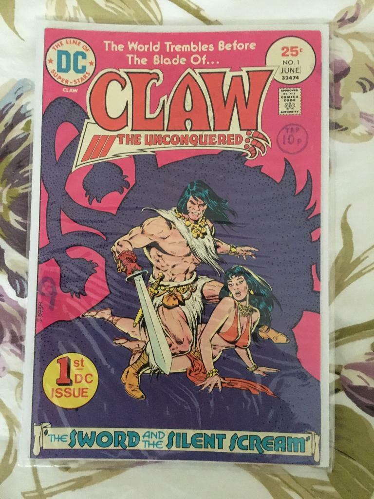 Claw The Unconquered #1 1975 DC comics