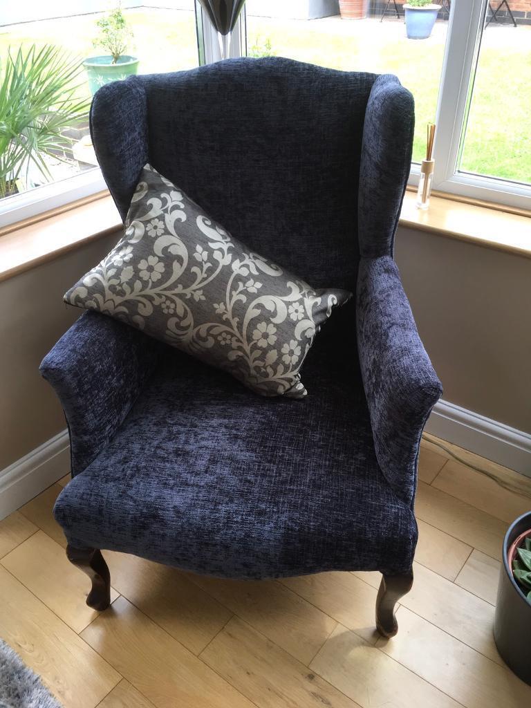 Grey recently Upholstered CHAIR 
