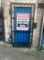 Wanted Scrap Cars Vans 4x4s Non runners Mot failures 