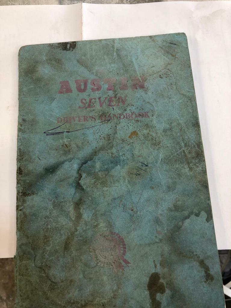 Austin ( seven ) mini owners hand book