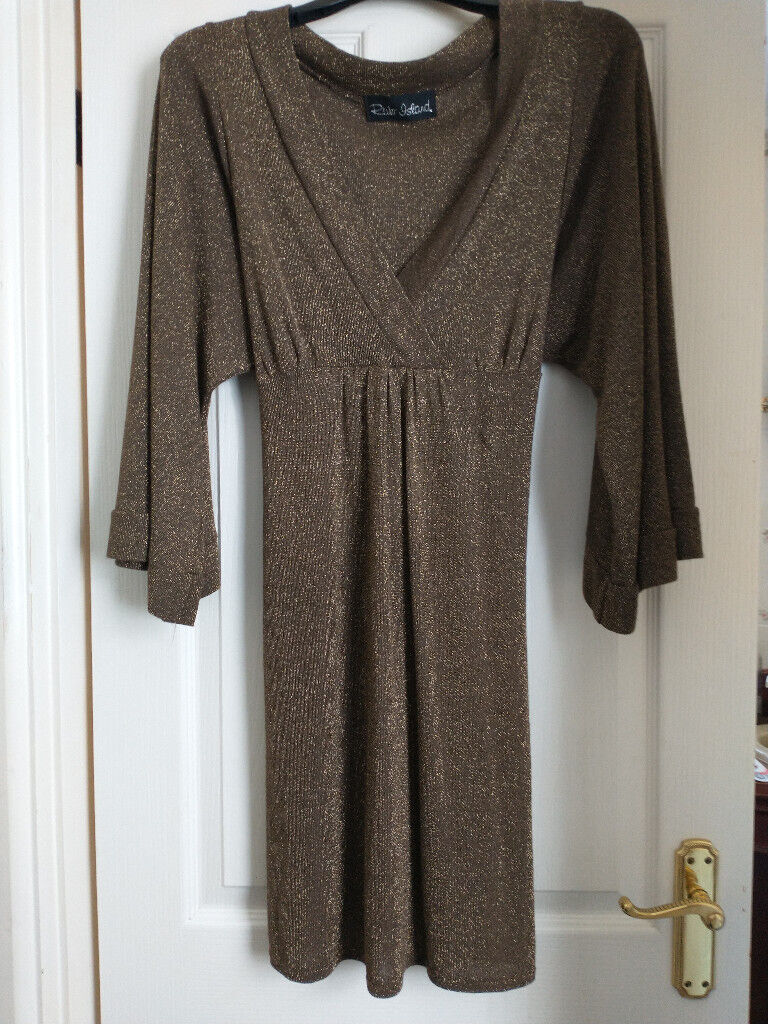 image for GLITZY DRESS/TUNIC. SIZE 10/12. River Island. New cond. Unworn.