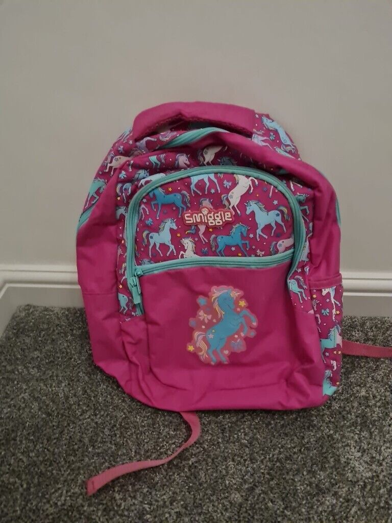 image for Unicorn Smiggle Rucksack