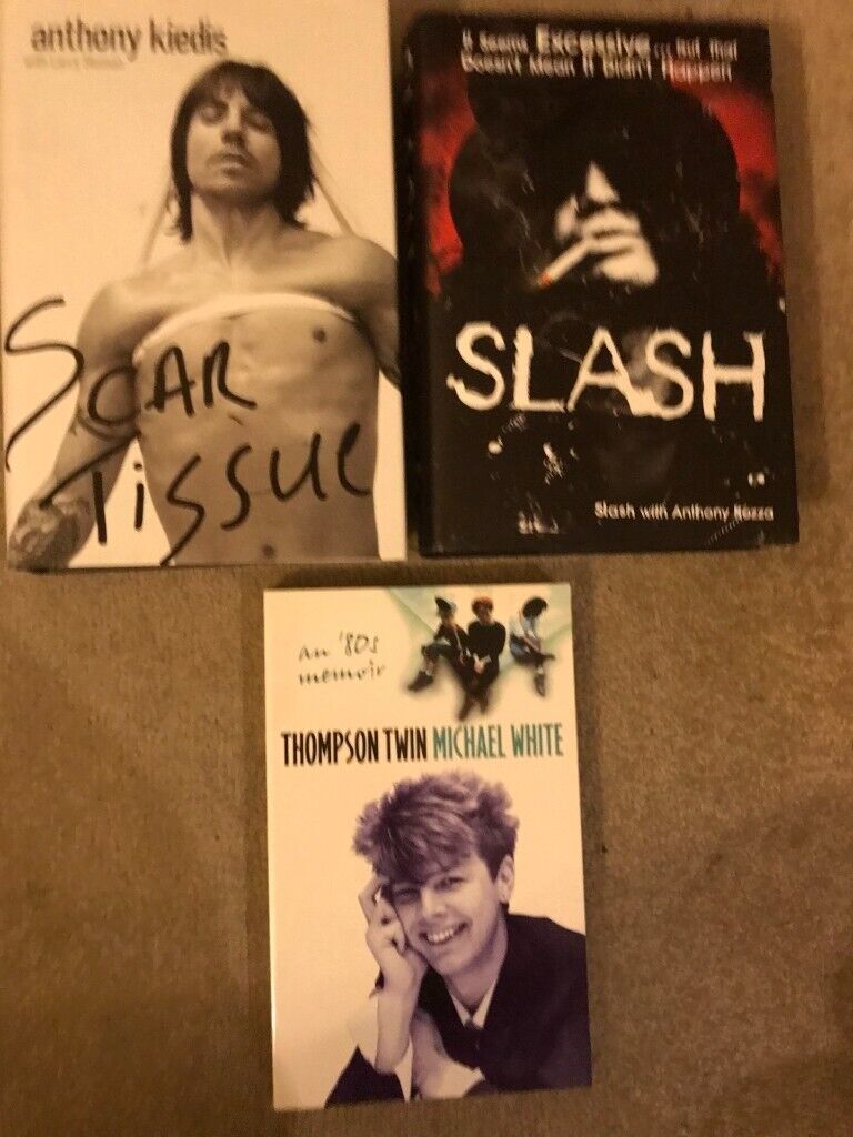 Guns N' Roses, Red Hot Chili Peppers, Thompson Twins music biographies