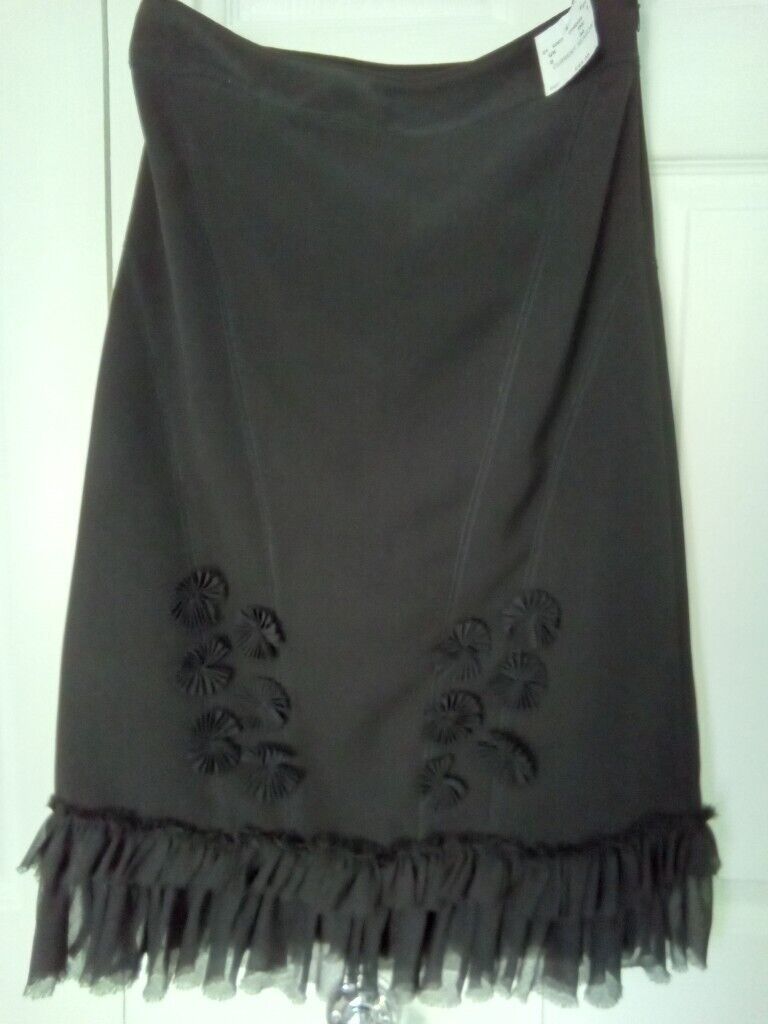 ANA LONDON SMART FANCY STRAIGHT PENCIL SKIRT NEW WITH TAG SIZE 8