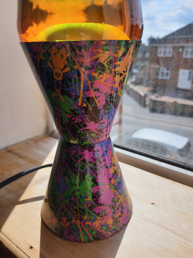 jackson pollock, paintball style lava lamp