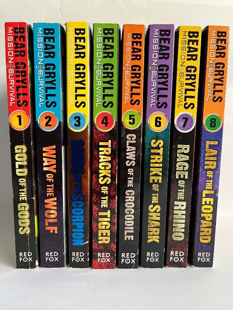 image for Bear Grylls - Mission Survival Collection - 8 Books Set