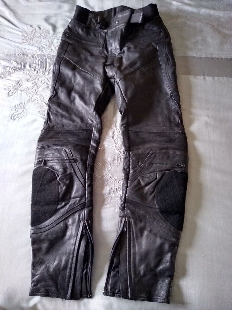 Frank Thomas Leather Motorcycle Trousers | in Ipswich, Suffolk | Gumtree