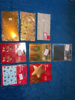 Mixed Bundle of New Christmas Gift Tags Red Gold IP1