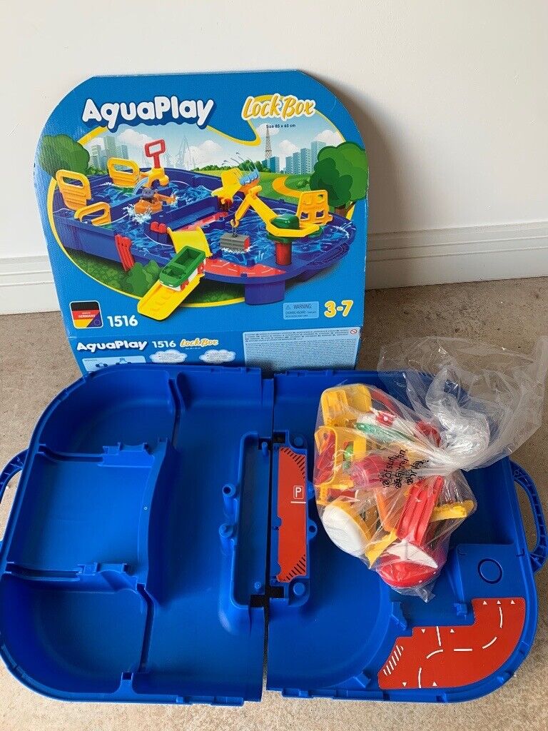 Aquaplay Lockbox Water Toy & Additional accessories included (new)