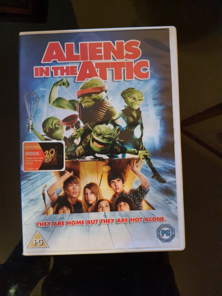 film fella-Aliens in the attic dvd, free postage