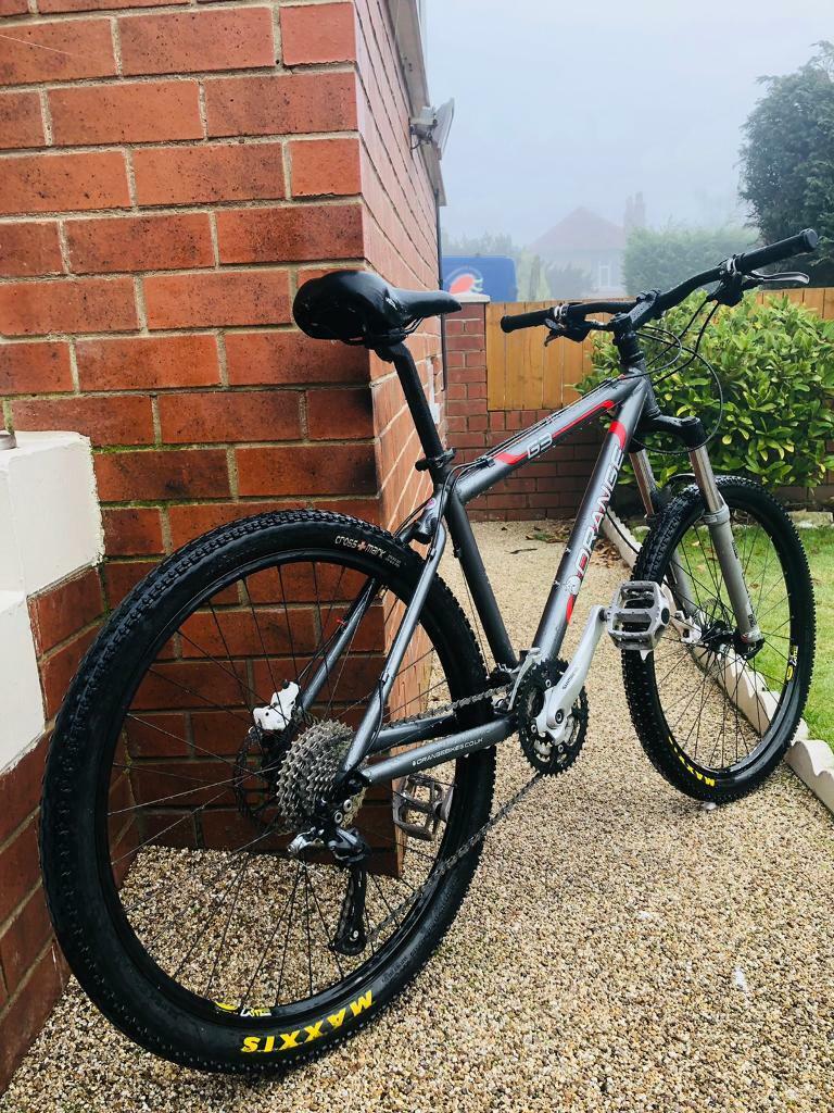 Orange mtb Hardtail Medium frame