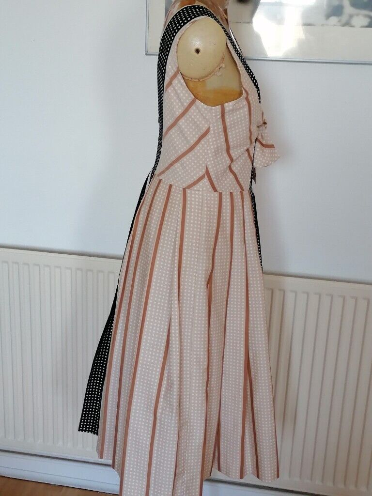Designer JASPER CONRAN Retro Dress. Size : UK 12. 
