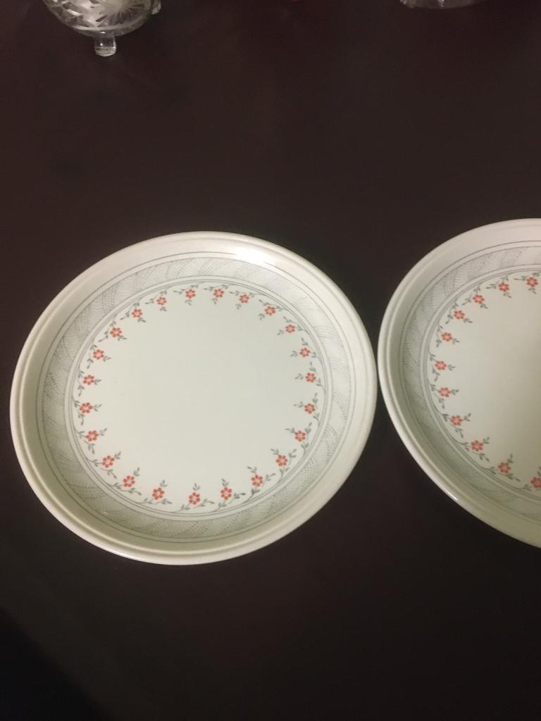 image for TWO DINNER PLATES . 