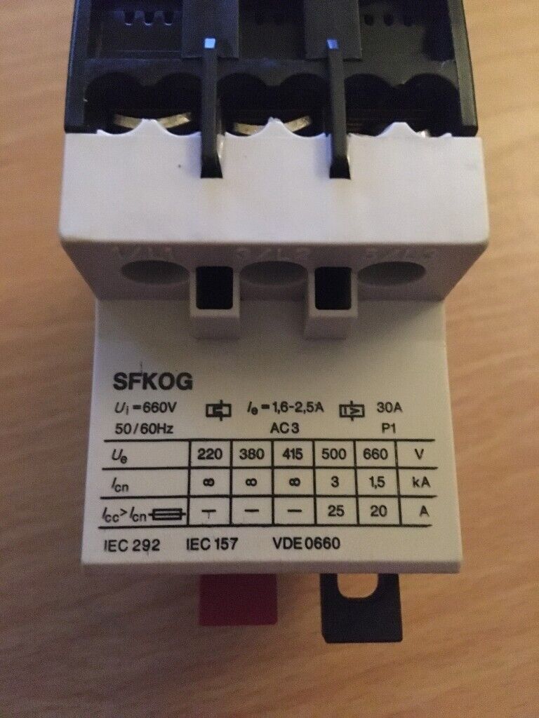 GE - SFK0G Motor protection circuit breaker