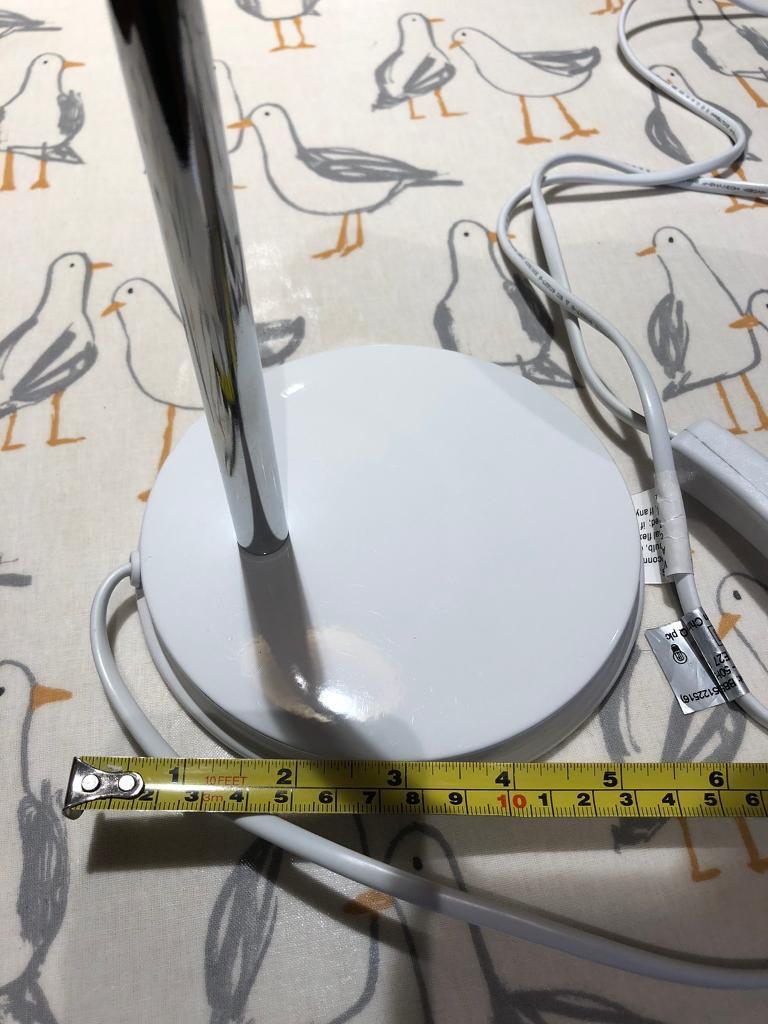 White desk lamp