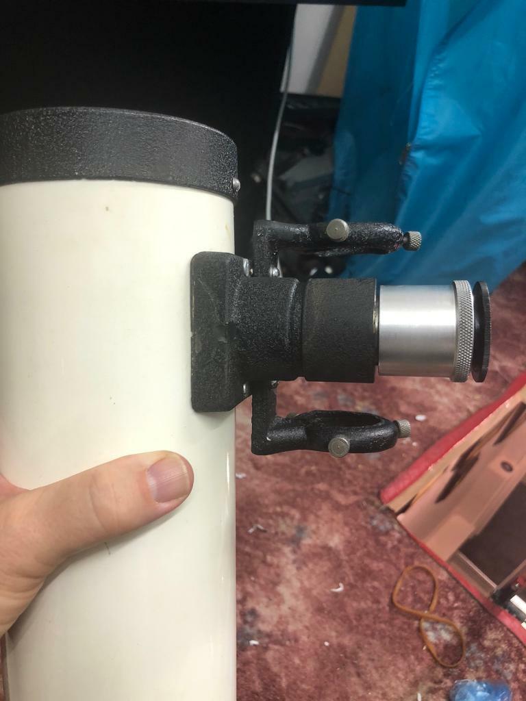 Charles Frank 1969 4”  antique   collectable Reflector Telescope 