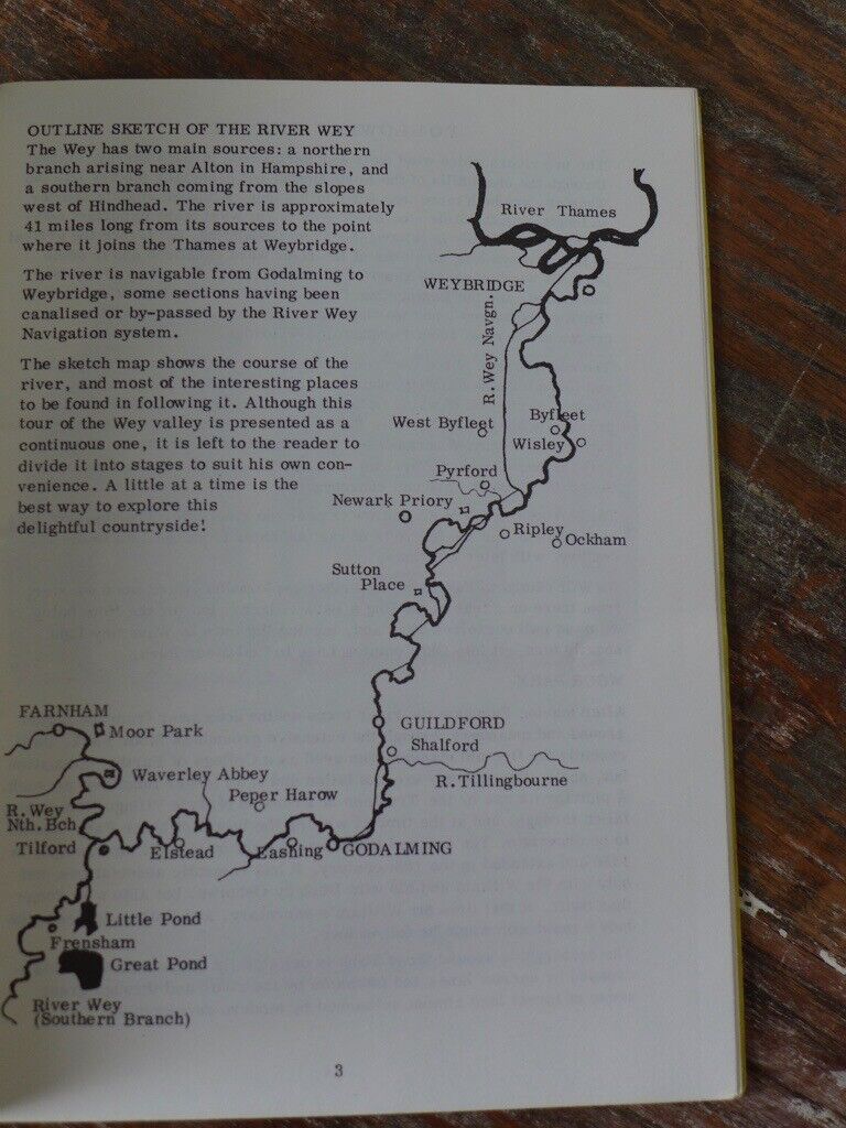 Of interest to walkers and ramblers: TWO VINTAGE BOOKS BOOKLETS EXPLORING THE BEAUTY OF SURREY.