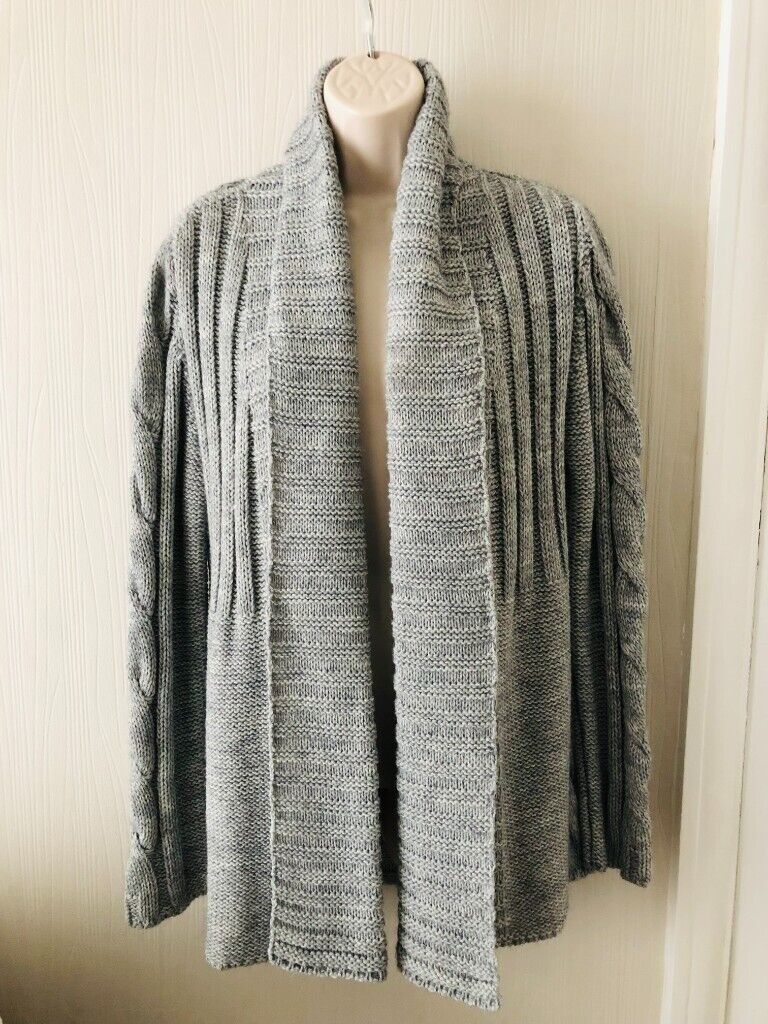 image for M&S (Per Una), Women’s, Grey Marl, ladies cardigan