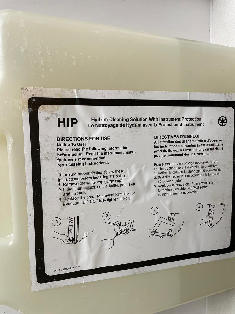 Autoclave CLEANING LIQUID for HYDRIM C51WD Scican