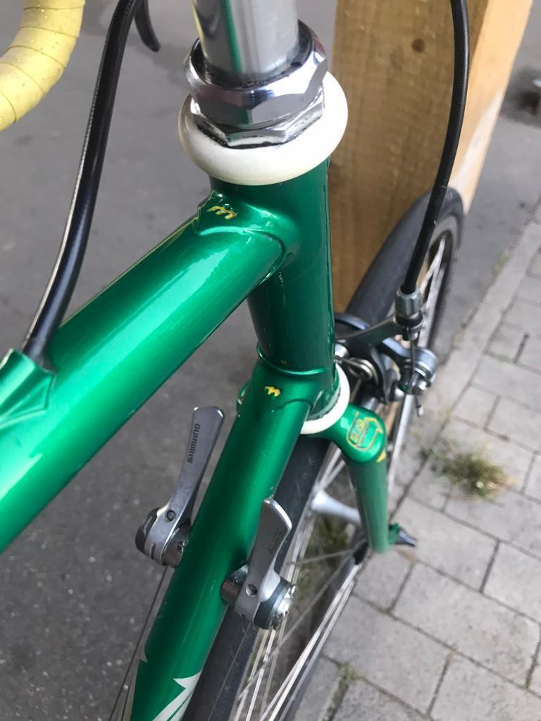Vintage Italian bike Moser Over Columbus tube not Bianchi Colnago 