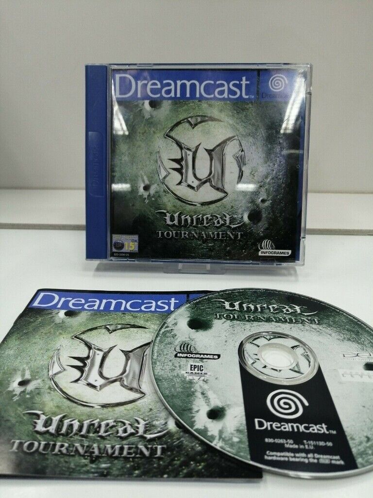 Unreal Tournament - SEGA Dreamcast Game PAL Original Boxset Like New £