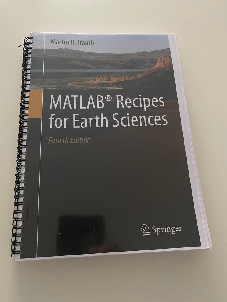 Matlab for earth sciences 4th edition 