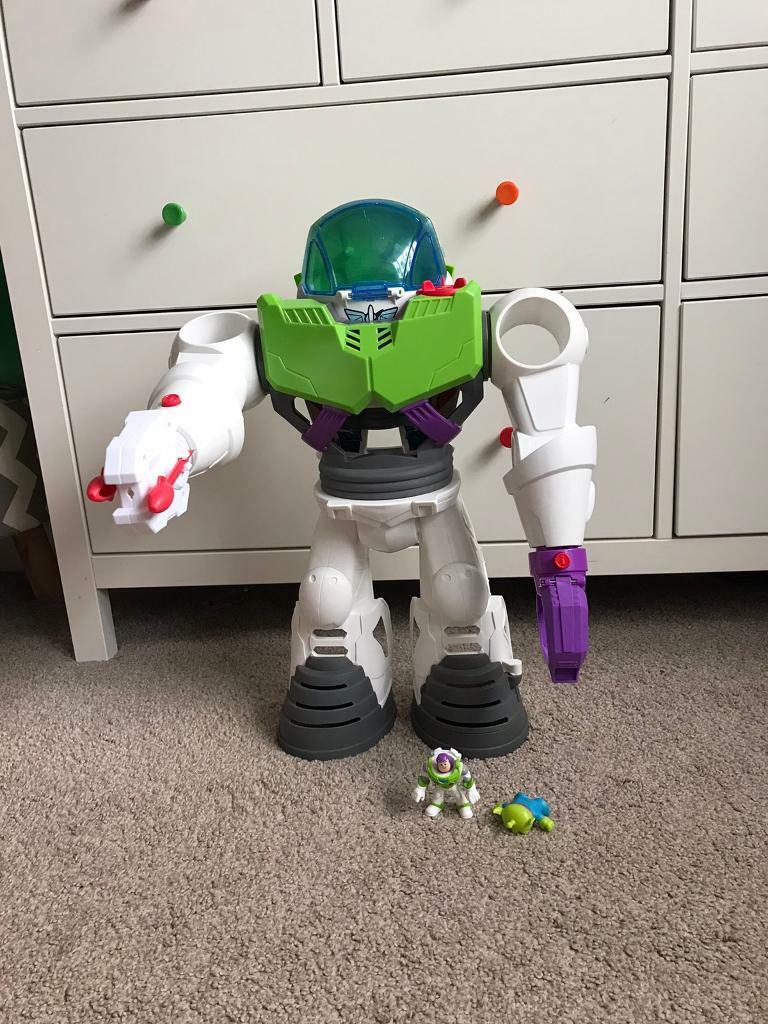 Kids toys - giant buzz light year imaginext interactive robot (rrp £29.99) 