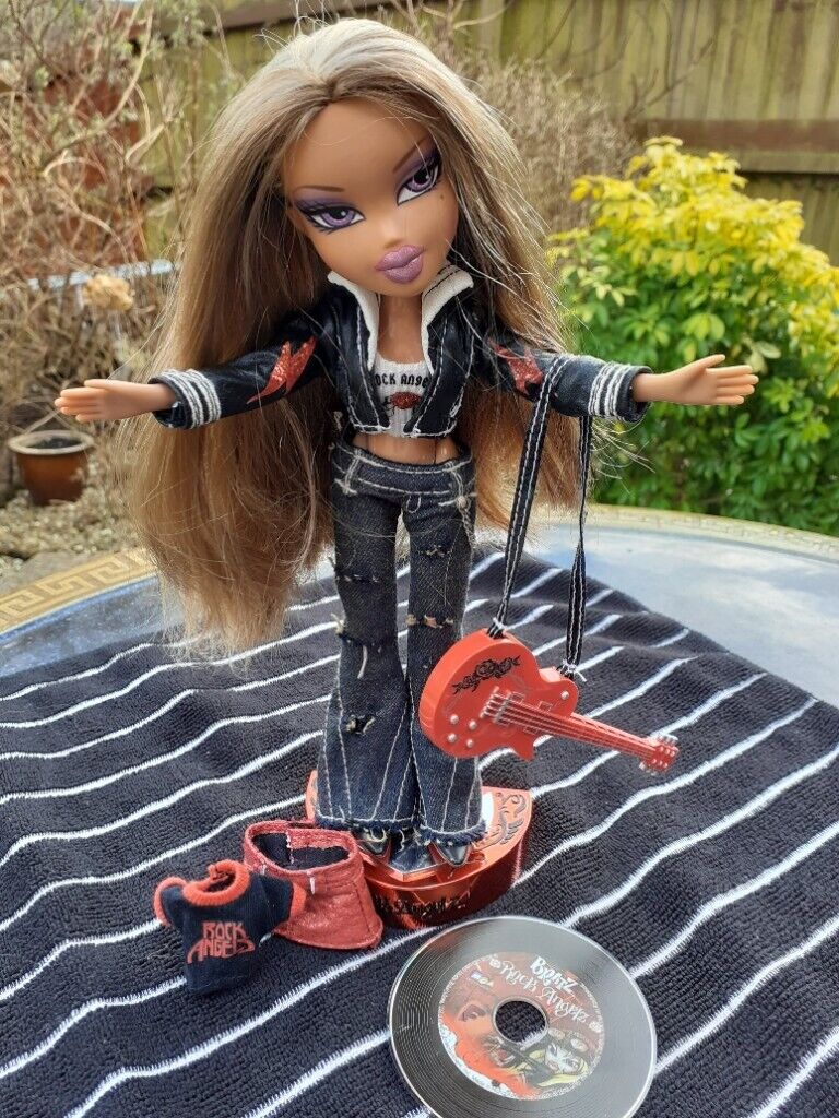 RARE Set of Three Bratz Rock Angelz Dolls - Jade, Cloe and Yasmin - from 2005