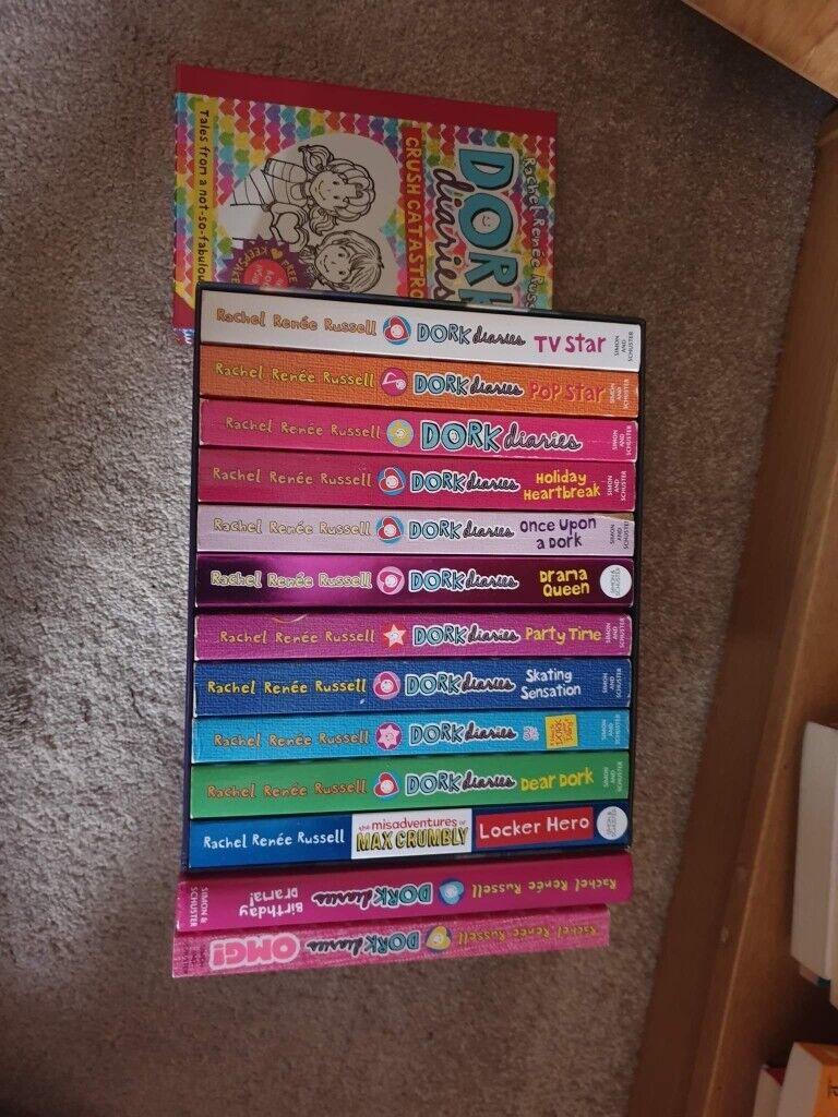 image for Rachel Russell Dork diaries books bundle 14 books