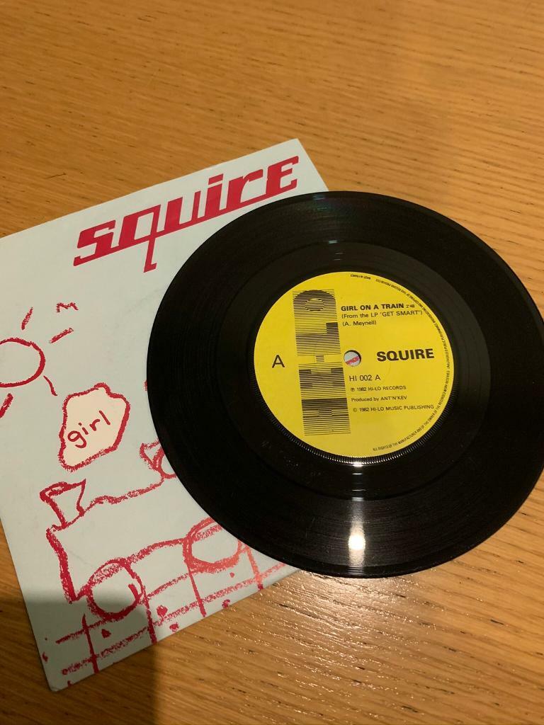Squire - Girl on a Train 7” single Original Vinyl Record Mod Revival