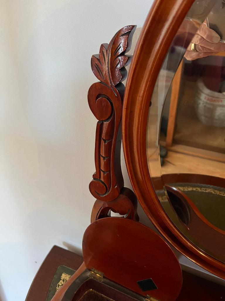 Victorian dressing mirror