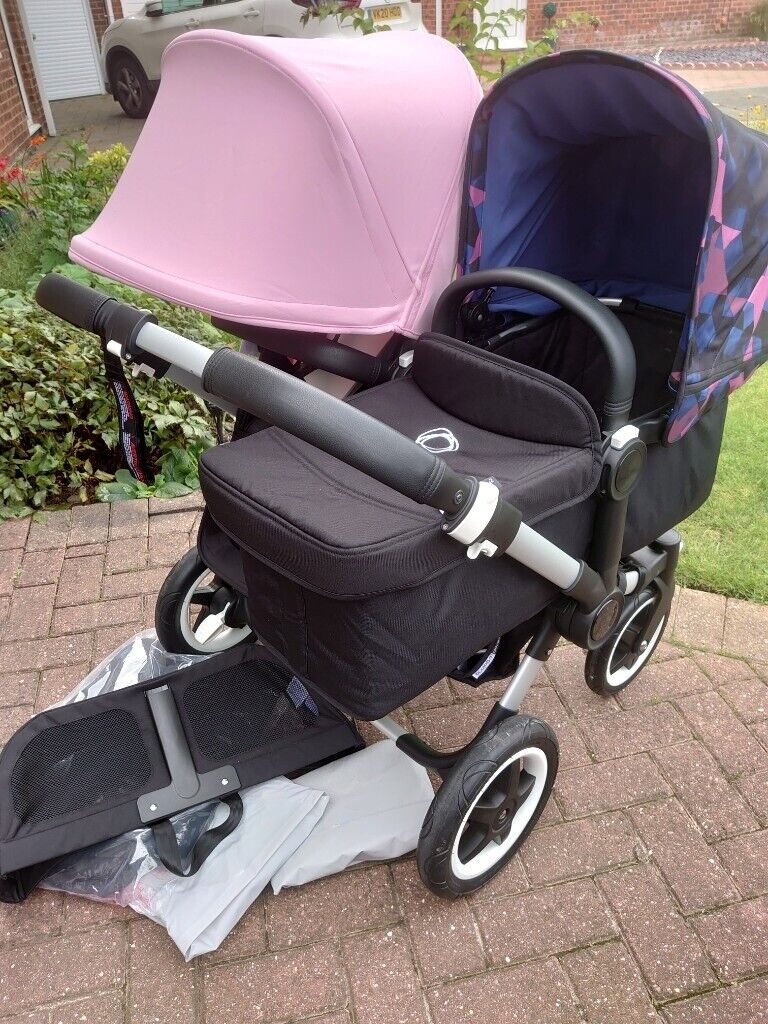 REDUCED BARGAIN DESIGN-A-TWO TONE  Bugaboo Donkey Duo 