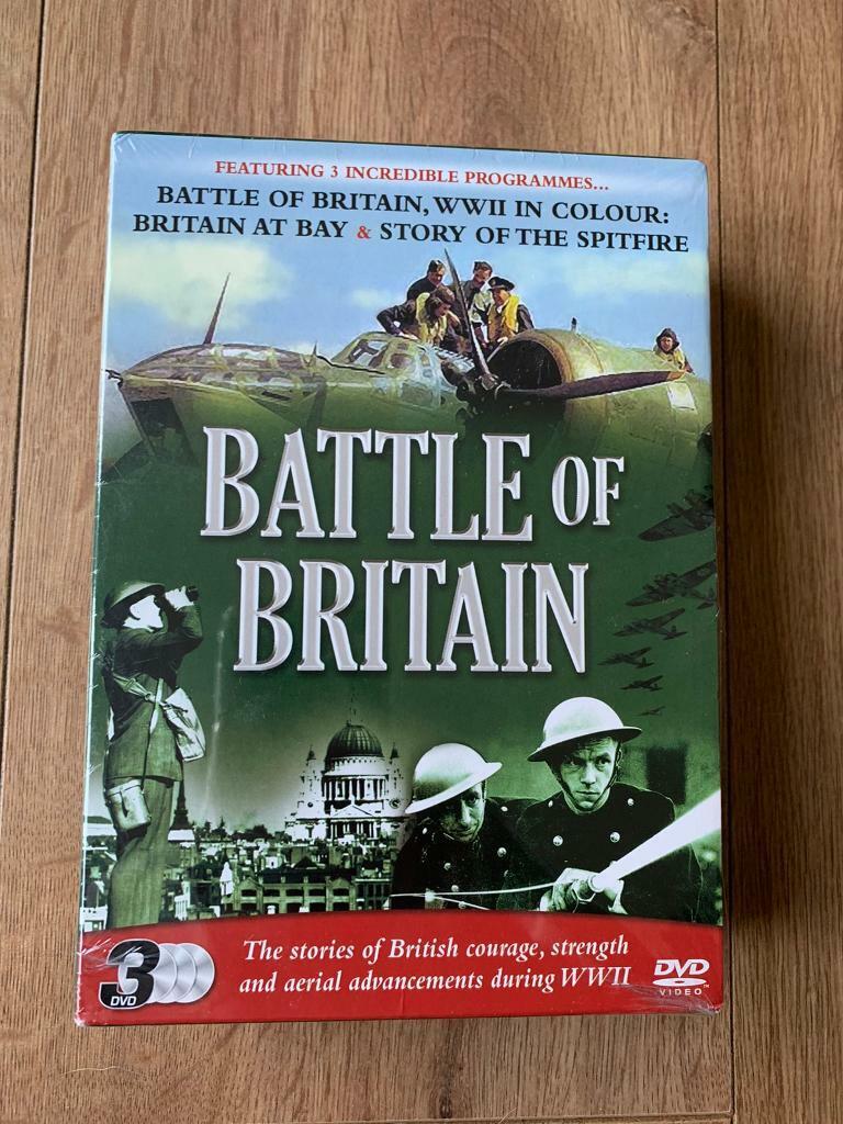 image for BATTLE OF BRITAIN  (x3 ) DVD’s / NEW 