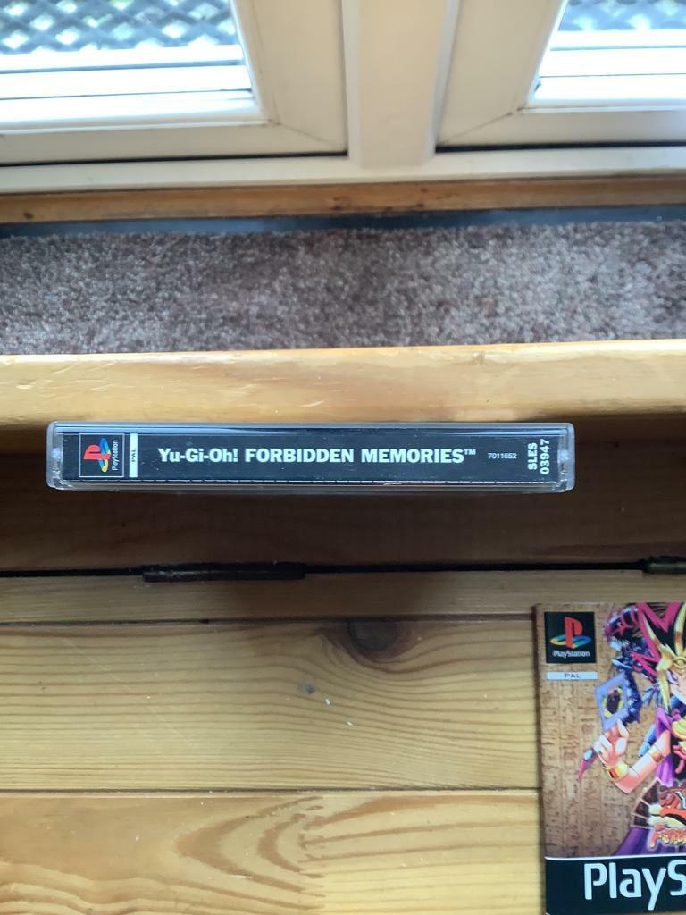 PlayStation one game Yu-go-oh forbidden memories 