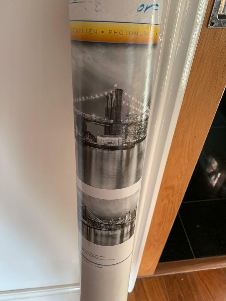 NEW YORK Brooklyn Bridge Wallpaper Mural 368 x 254cm