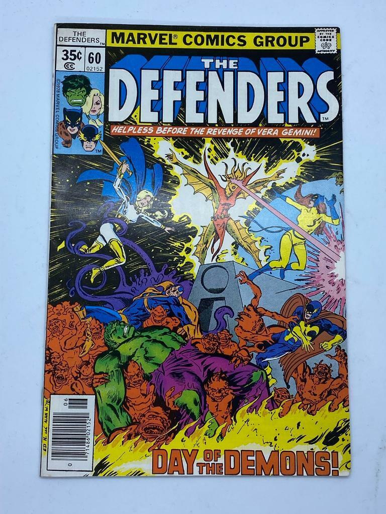 The Defenders Comic Book Vol 1 #60 June 1978 - Day Of The Demons! - Marvel Comics - Near Mint
