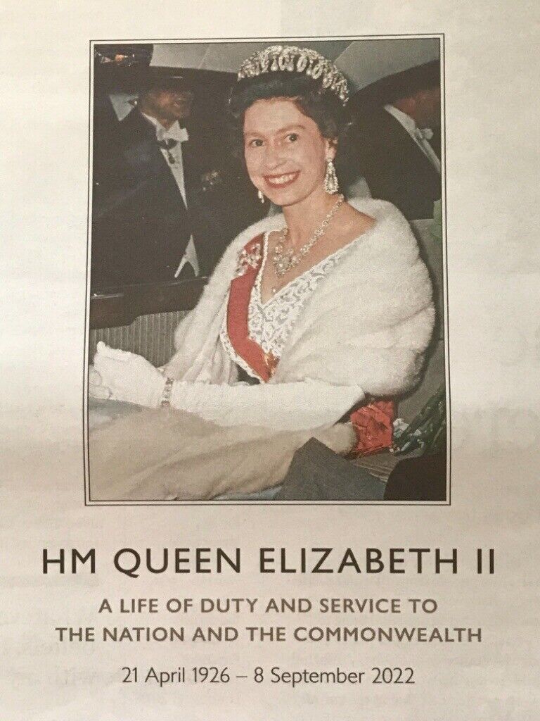 Queen Elizabeth 11 Commemorative Issue Waitrose