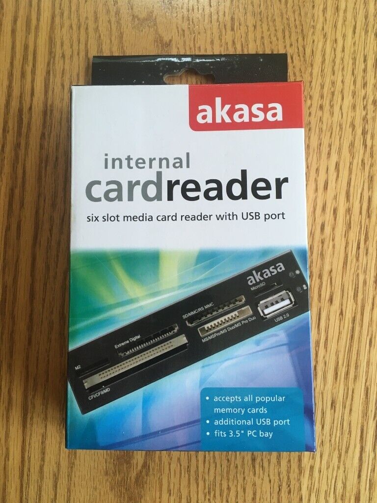 image for Akasa Internal Media Card Reader (AK-ICR-07)