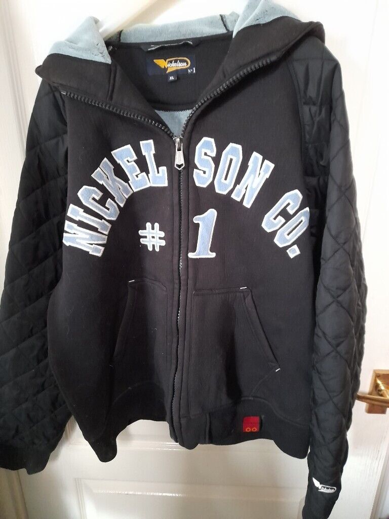 image for Nickel Son +1 Black Hooded Warm Jacket 