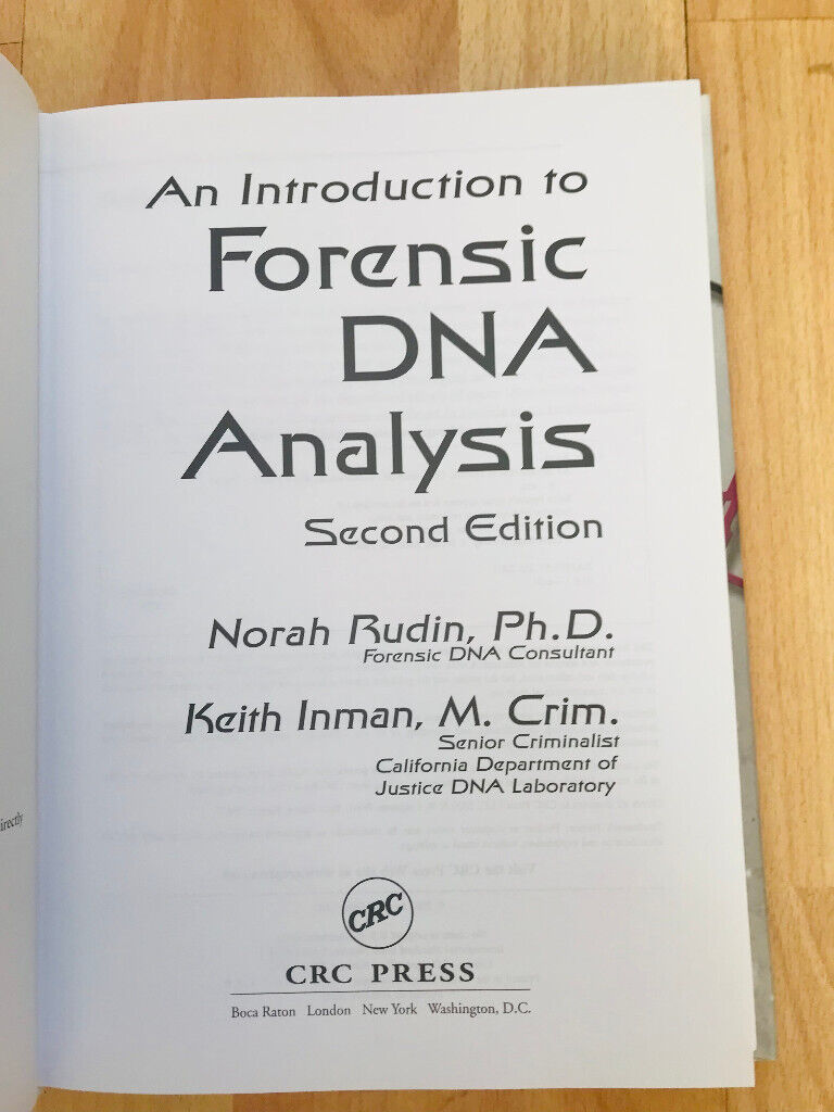 An Introduction to Forensic DNA Analysis Second Edition - Hardcover– Illustrated