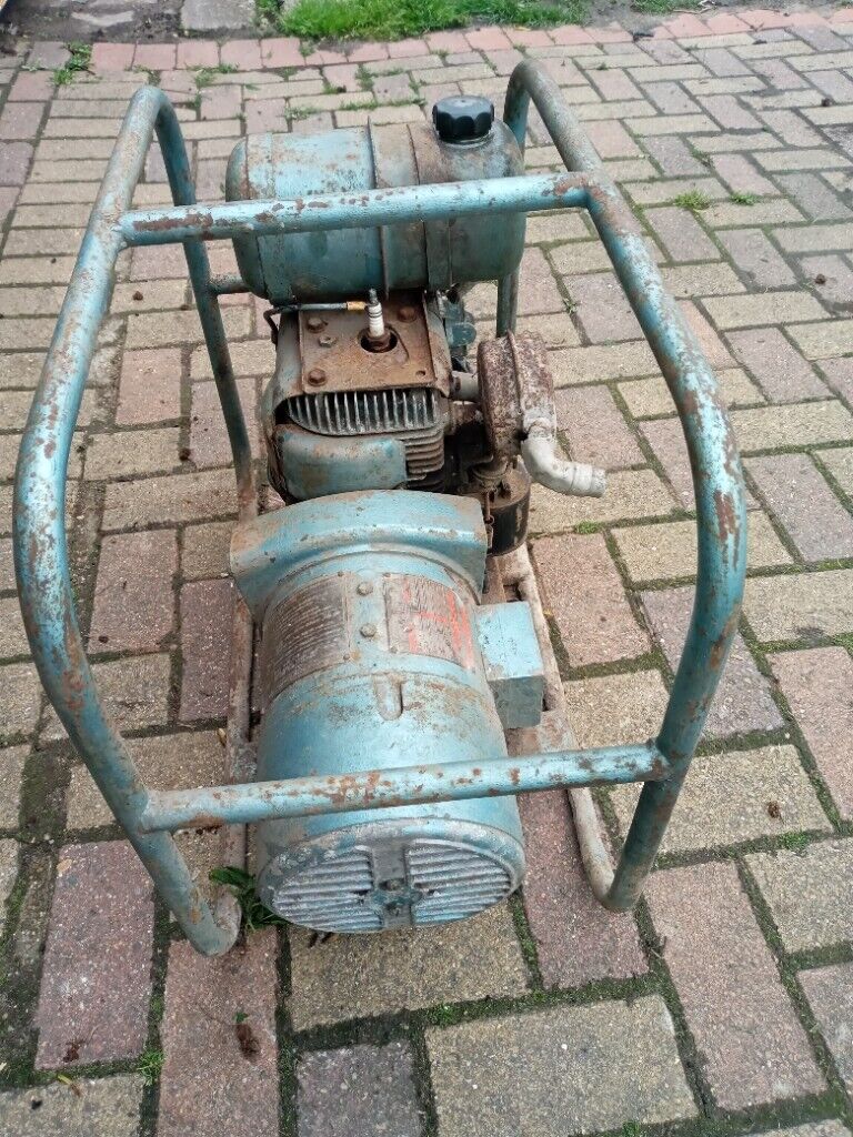 Old SIBA generator barn find, engine will run