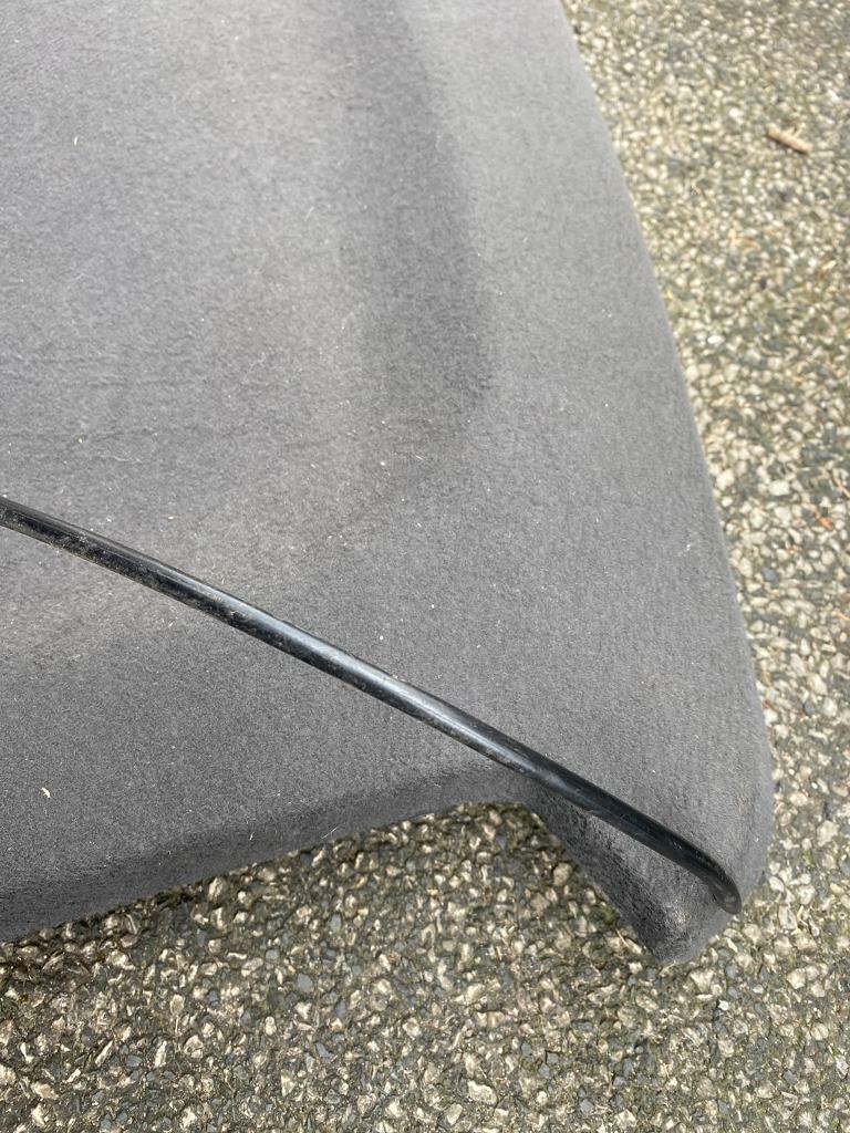 Vauxhall Corsa C 2004 rear parcel shelf grey 